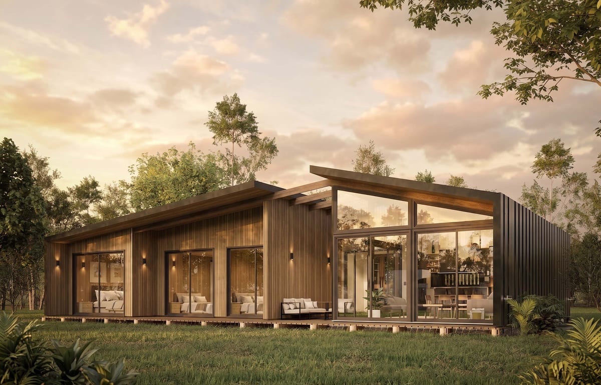 Casa Canelo - Casa prefabricada de 115m²