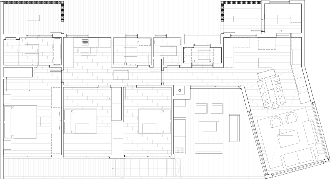Plano 1 de Casa Alerce