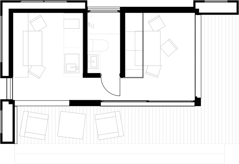 Plano 1 de Casa Nómada