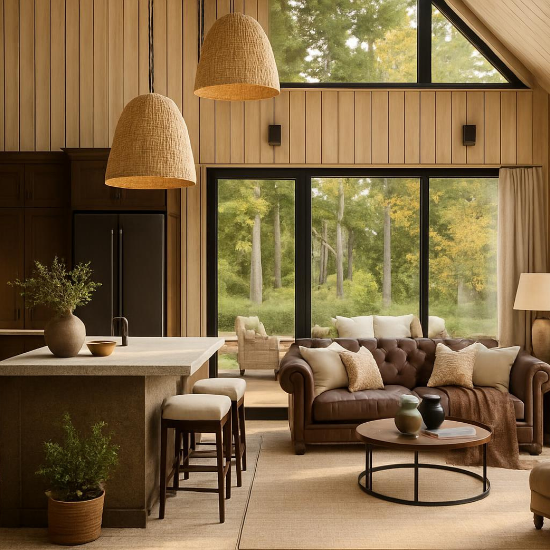 Interior casa Alpina House